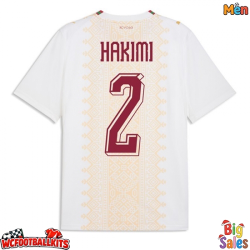 Morocco Achraf Hakimi #2 Replica Away Stadium Shirt World Cup 2026 Short Sleeve